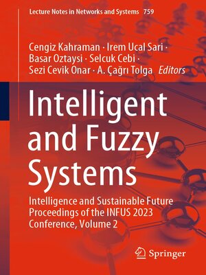 cover image of Intelligent and Fuzzy Systems